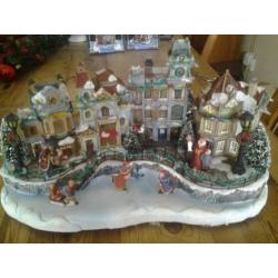 Kerst dorp /ijsbaan van intratuin