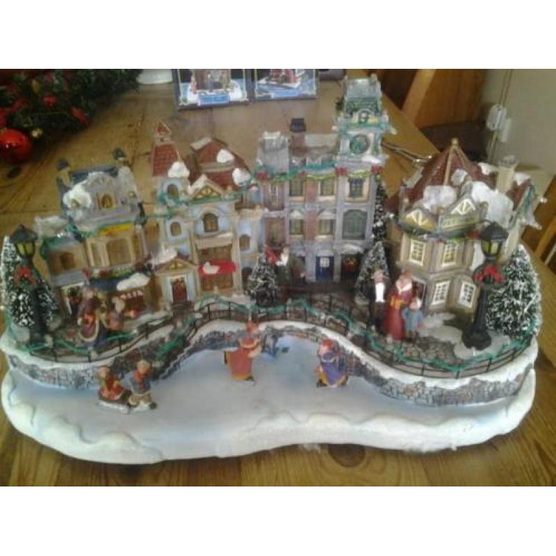 Kerst dorp /ijsbaan van intratuin
