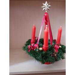 Kerstopruiming advent krans nieuw in doos