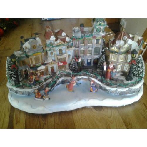 Kerst dorp /ijsbaan van intratuin