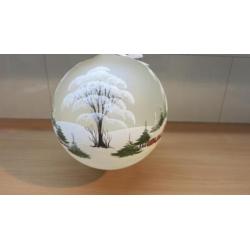 Kerst versiering Ttsjechië Kerstbal Kerstbal doorsnede 20 cm