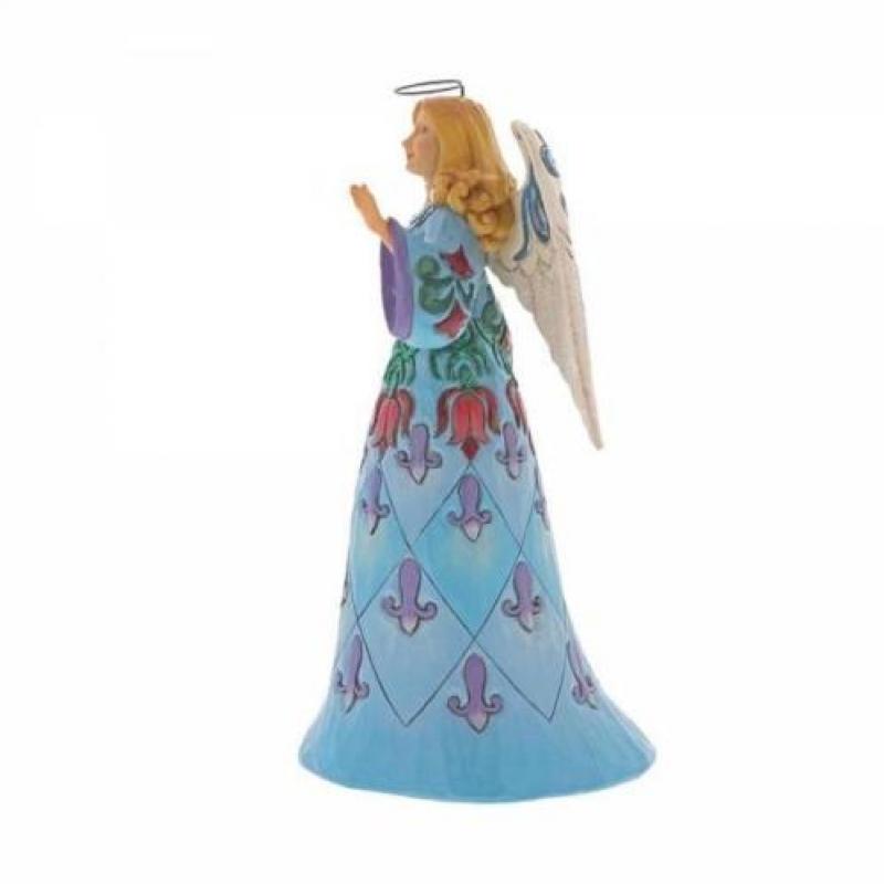 Jim Shore Winter Wonderland Blue Angel - Winter engel