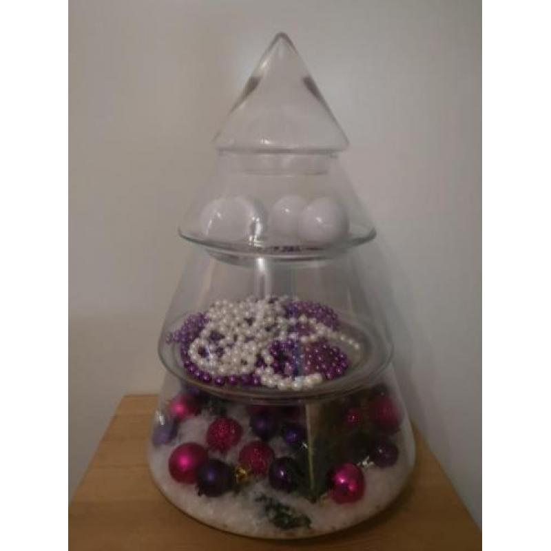 Kerst etagere 3 delig