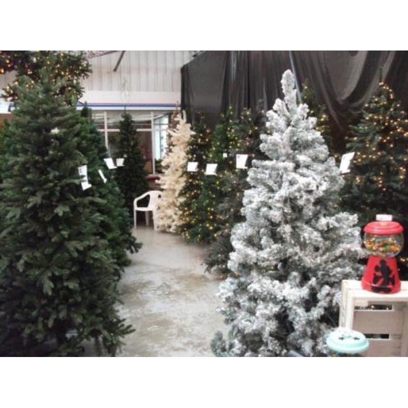 Led Kerstboom 215 cm / Groen (showmodel) kerst 139