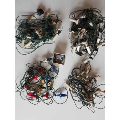 Oude kerstverlichting