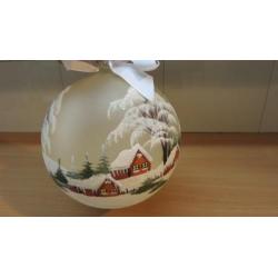 Kerst versiering Ttsjechië Kerstbal Kerstbal doorsnede 20 cm