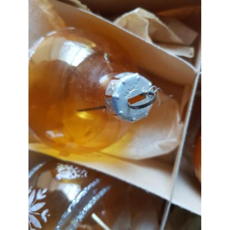 15 oude brocante antieke kerstballen