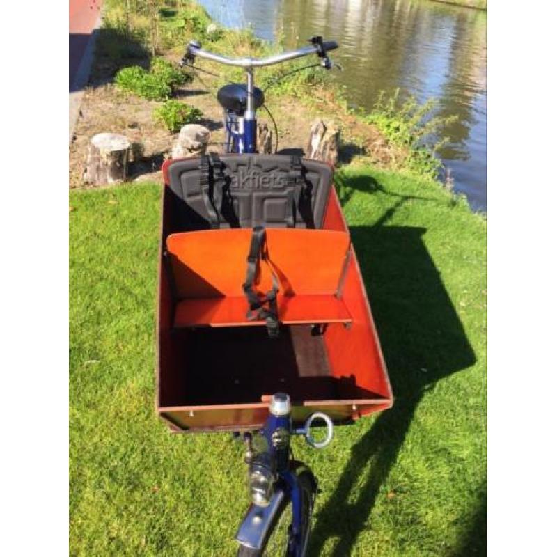 Bakfiets NL Cargo Long 8 vers veel extras!