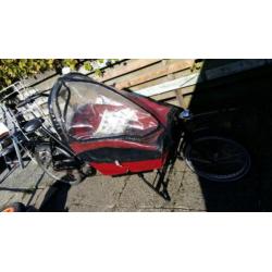 Bakfiets FIETSFABRIEK met Huif & 3 nexus versnellingen