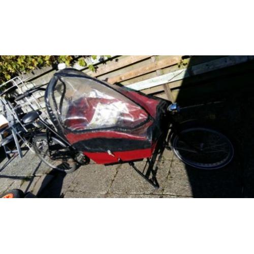 Bakfiets FIETSFABRIEK met Huif & 3 nexus versnellingen