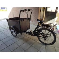 Bakfiets elektrisch 4 personen.