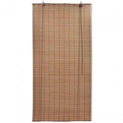vidaXL Rolgordijn Bamboe 150 x 220 cm bruin