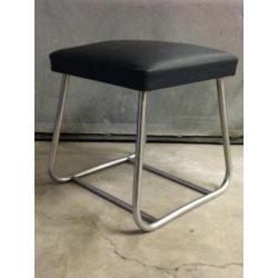 Vintage Art Deco Bauhaus chroom Gispen Koller & Van Os kruk