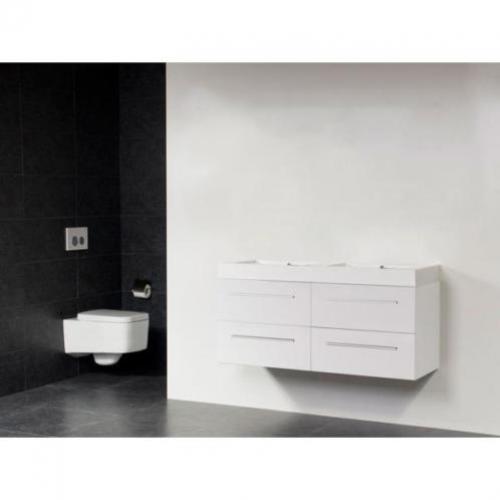 Saniclass Florence badmeubel 120x48.5cm zonder kraangat wit