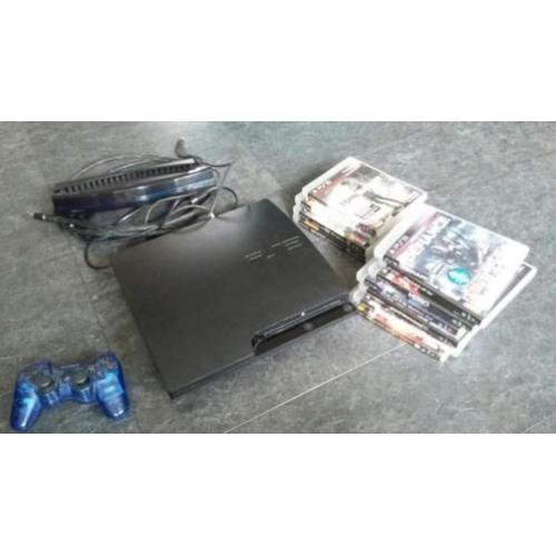 Playstation 3 met controler en 11 games (compleet!)