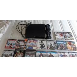 Ps3 incl. 2 Controllers en veel spellen