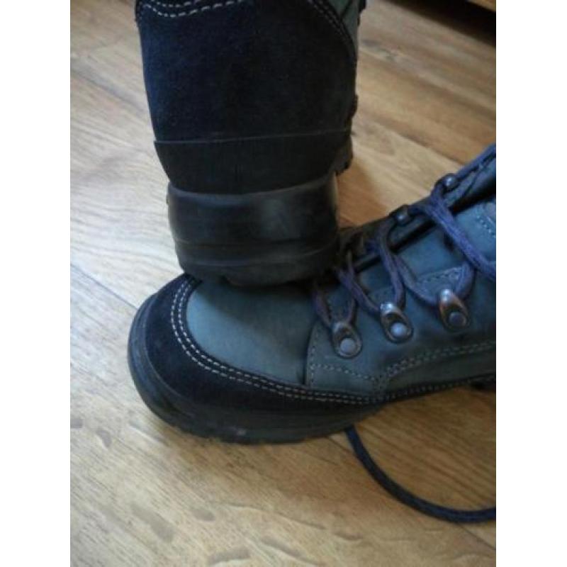 Hoge Lowa wandelschoenen maat 42,5 blauw/ grijs