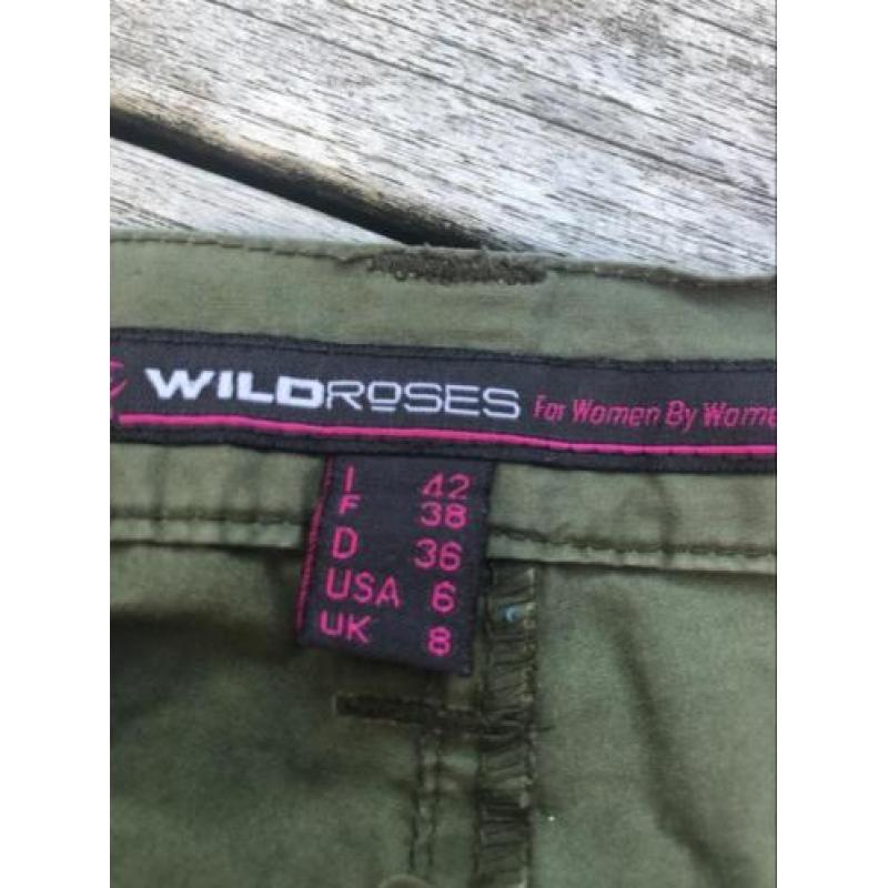 Wildroses afritsbroek d36