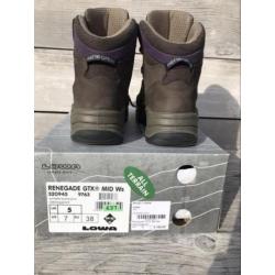 Lowa Renegade GTX Mid Ws. Wandelschoen. 38 (nieuwstaat)
