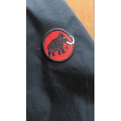 Mammut gore tex regenjas, zwart, maat M