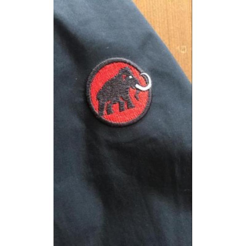 Mammut gore tex regenjas, zwart, maat M