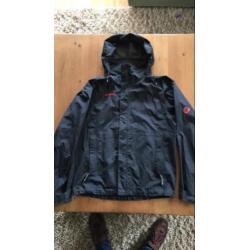 Mammut gore tex regenjas, zwart, maat M