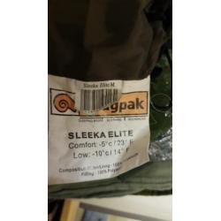 Sleeka Elite snugpak groen green maat M