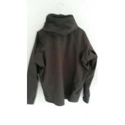 Quechua antraciet grijs regen jack maat s