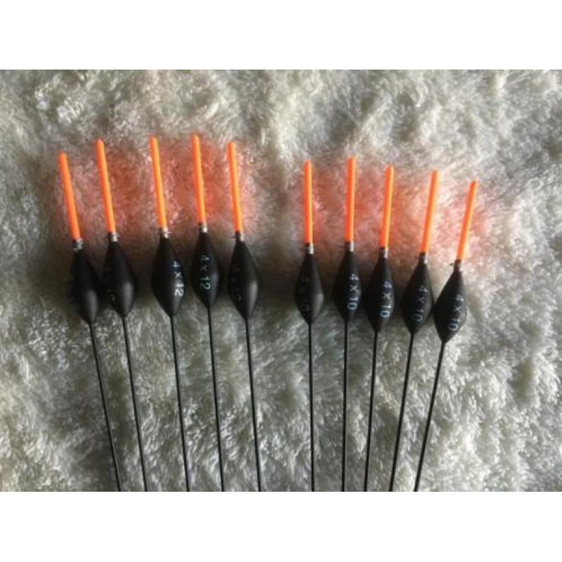 adv 151 / NIEUW serie 10 dobbers = 2 gewichten